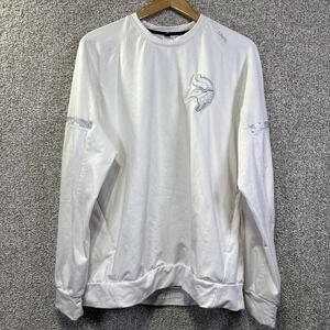 Minnesota Vikings Sweatshirt Mens XL White NFL Football UNRL Crewneck Pullover